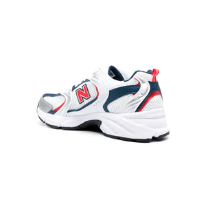 New Balance 530 White, Blue & Red