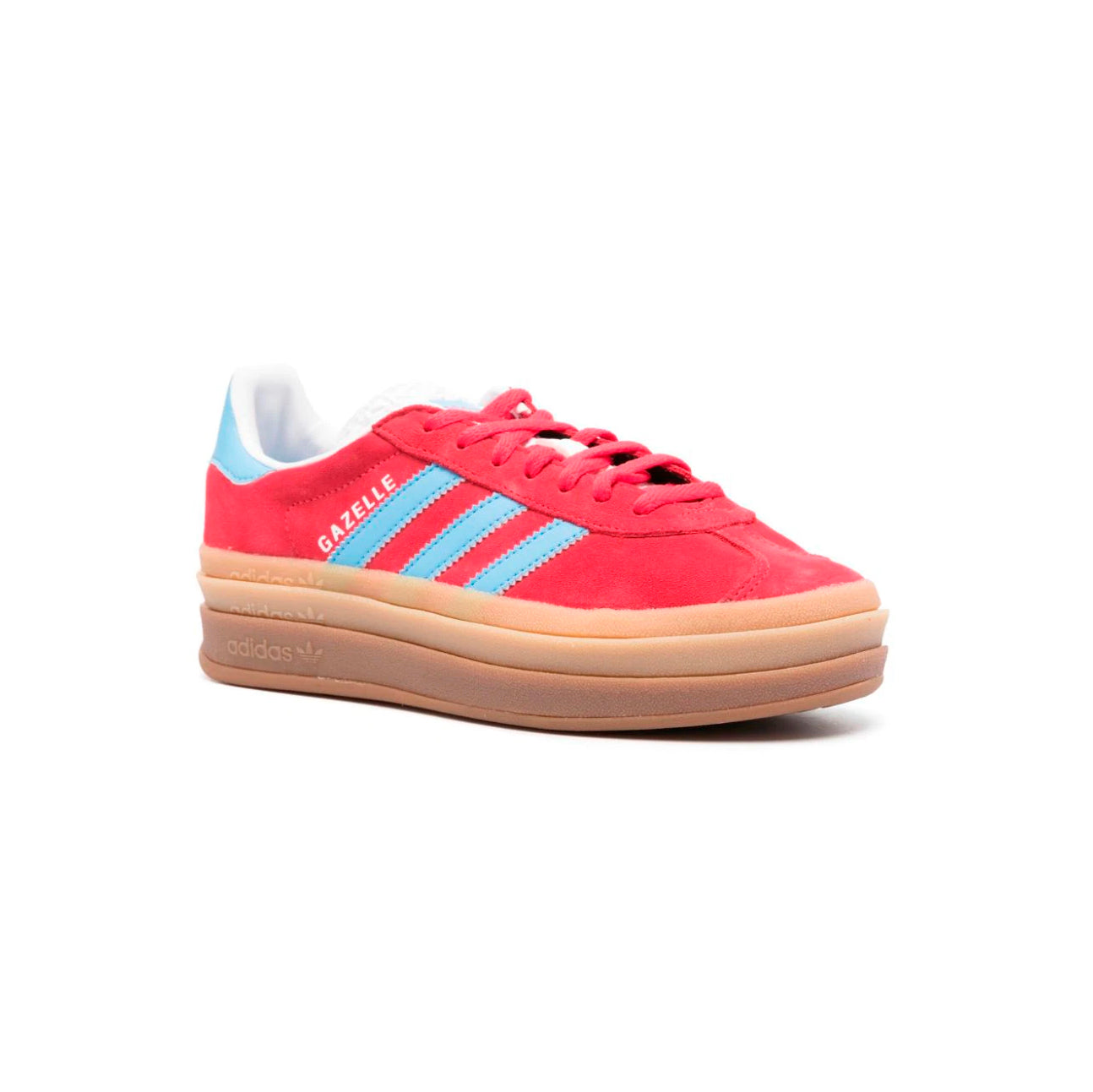 Adidas Originals Gazelle Bold Red Blue Burst