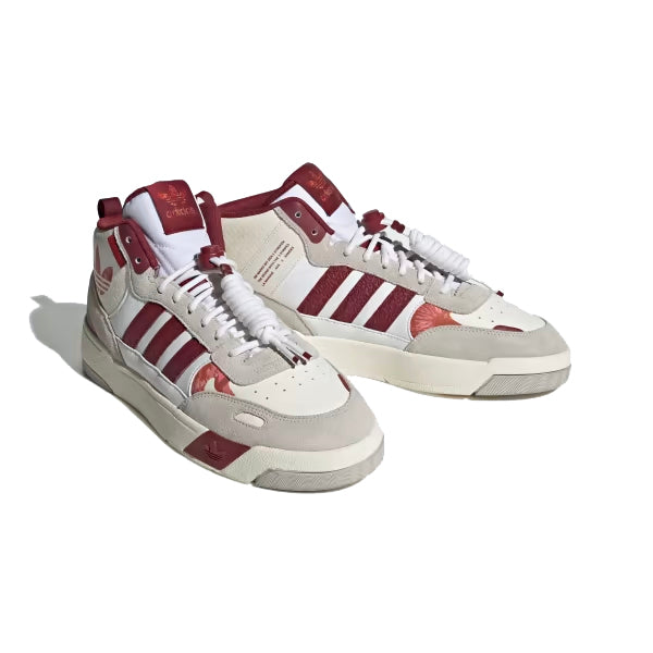 Adidas Post Up Off White Noble Maroon Cloud White